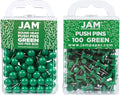 JAM PAPER Colorful Push Pins by JAMPaper