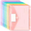 Forvencer Binder Pocket, 10 Pack Super Heavyweight Plastic Folders by Forvencer
