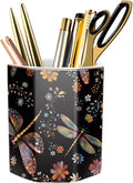 Pen Holder, Pencil Cup for Desk, Cute Desk Organizer, Durable Ceramic by WAVEYU