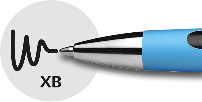 Schneider Slider Rave XB Ballpoint Pen, Refillable + Retractable, 1.4 mm - Image 5