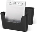 YOHOM Adhesive File Holder Plastic Document Folder Door No Drilling Mount Mail by Yohom