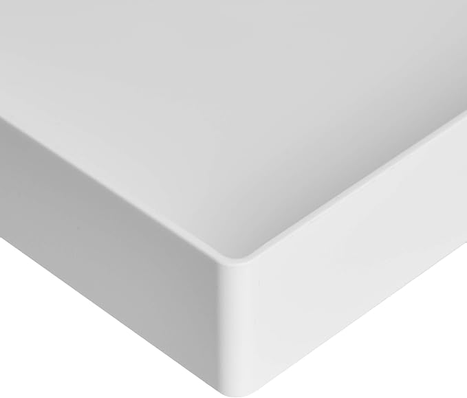 Amazon Basics Rectangular Plastic Desk Organizer, Letter Size Tray - Image 3