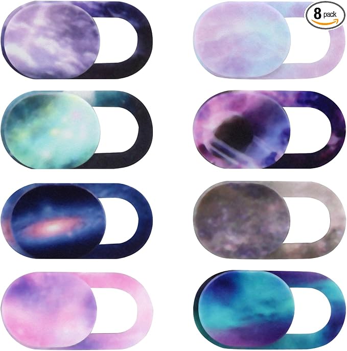 Camera Cover Slide 8 Packs, Webcam Cover Ultra Thin Sticker Privacy Protector by GetYoursNow