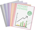 Ndsox 5 Pack Clear Front Report Covers by NDSOX