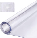 VEVOR Plastic Table Cover, 42 x 96 Inch 1.5 mm Thick Clear Rectangle PVC Desk by VEVOR