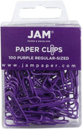 JAM PAPER Colorful Standard Paper Clips by JAMPaper