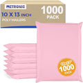 Metronic Poly Mailers 10X13 1000 Pack Bulk, Heavy Duty Self-Seal Shipping Bags by METRONIC
