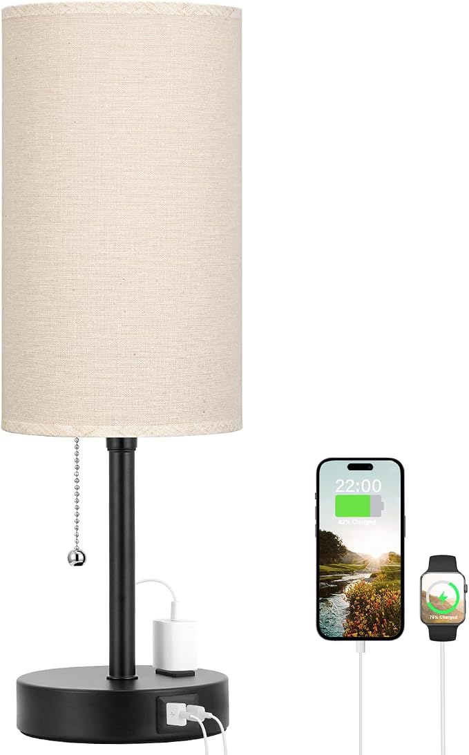 Dicoool 17Inch Tall Bedroom Lamps by DicooolDirect