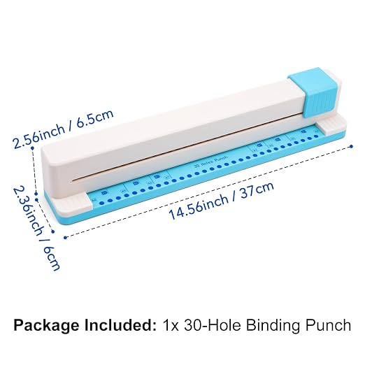30 Hole Paper Punch, Binding Machine - Image 7