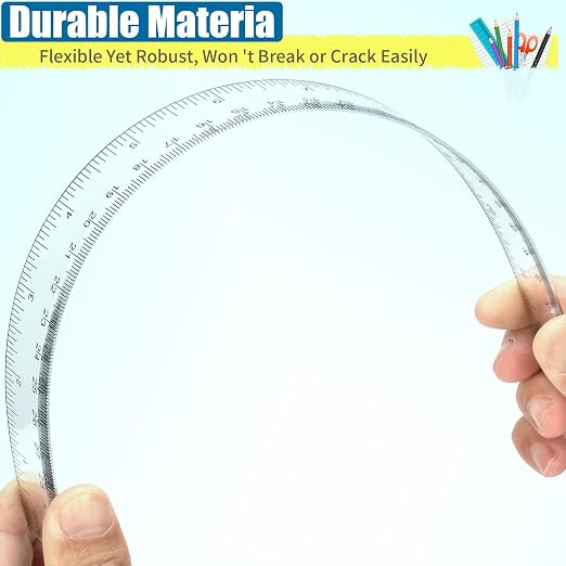 Rulers Bulk for Kids Classroom, 200 Pack 12 Inch Clear Rulers, Metric Ruler - Image 4