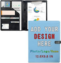 Personalized Padfolio Clipboard Folder Add Your Own Logo Text Text, Custom by LMPTOEI