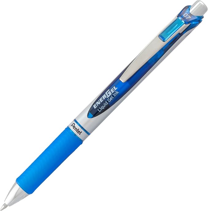 Pentel EnerGel Deluxe RTX Gel Ink Pens, 0.7 Millimeter Metal Tip - Image 3