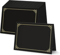 BELLE KR® Black Certificate Holders 8.5 x 11, Documents and Diplomas by BELLEKR