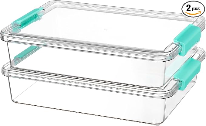 Vtopmart 6 Qt Plastic Storage Bins by Vtopmart