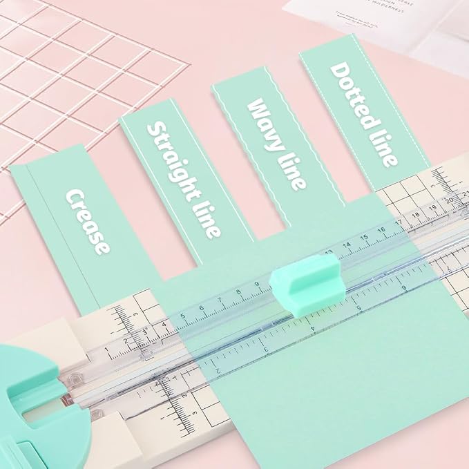 A5 Paper Cutter, 4 in 1 Paper Trimmer Photo Cutter, Scrapbook Papers Craft - Image 3