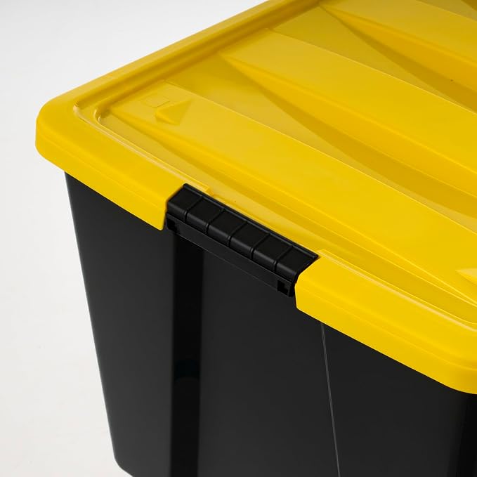 IRIS USA 94 Qt Stackable Plastic Storage Bins - Image 3