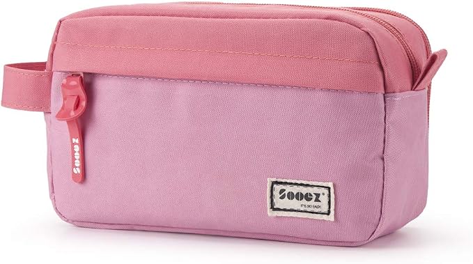 Sooez High Capacity Pencil Case, Big Pencil Bag Pouch Box Organizer Pen Case by Sooez