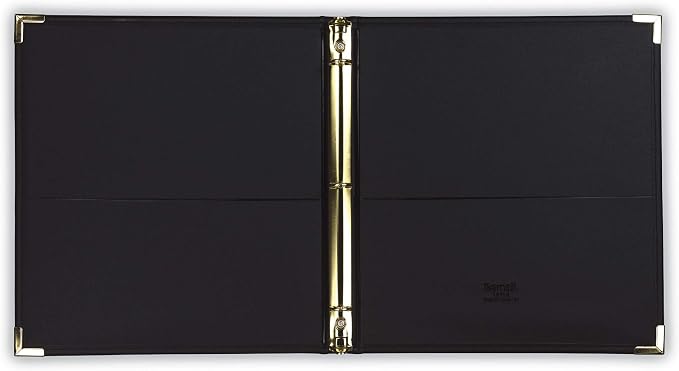 Samsill Classic Collection Leather 3 Ring Binder, Executive Presentation - Image 7