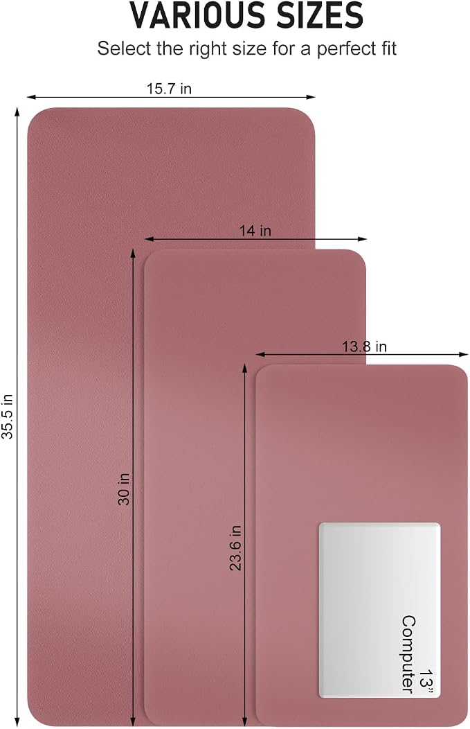 Desk Pad, Waterproof Laptop Computer Writing Mat - Image 6