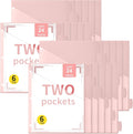 Epakh 24 Pcs Binder Dividers for 3 Rings Binders Index Dividers by Epakh