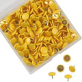 200PCS Thumb Tacks Flat Push Pins Wall Tacks Round Head Thumbtack by KAKULO