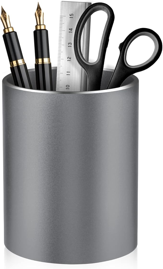 Pen Holder for Desk, Pencil cup Pen Organizer for Desk Metal Pencil Holder Pen by Dopaka