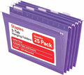 Staples Hanging File Folders, Letter Size, 1/5‑Cut Tabs, Tear‑Resistant by Staples