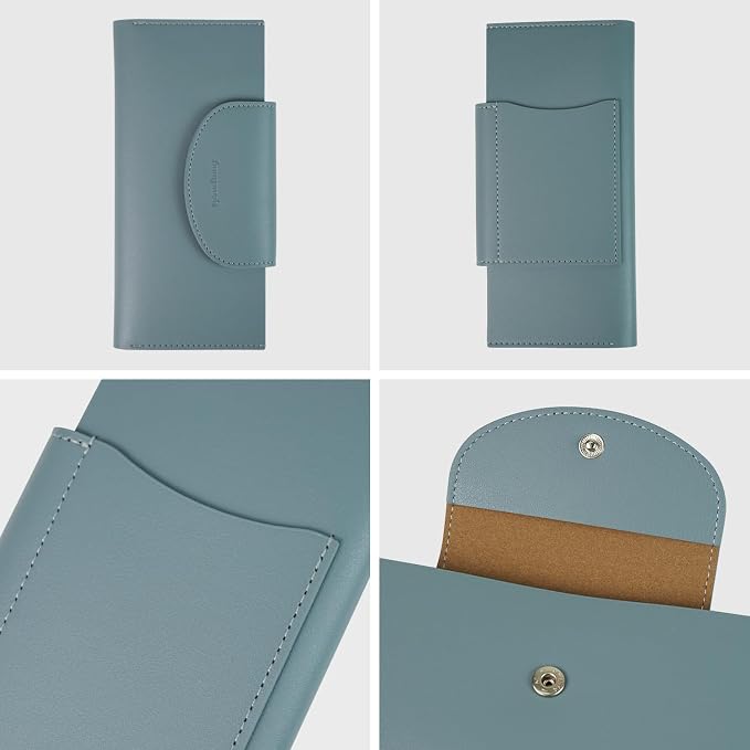 carrotez All-in-One Long Bifold 2-Tier PU Leather Wallet - Image 8