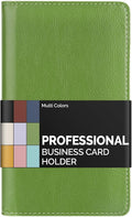 Sooez Leather Professional Business Card Book Holder Organizer, 240 Capacity by Sooez