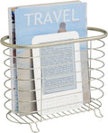 mDesign Steel Magazine Holder Storage Organizer Bin by mDesign