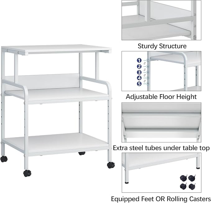 Arbuxzuy Large Printer Stand - Image 3