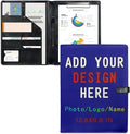 Personalized Padfolio with Logo Photo Name, Custom Business Portfolio Folder by LMPTOEI