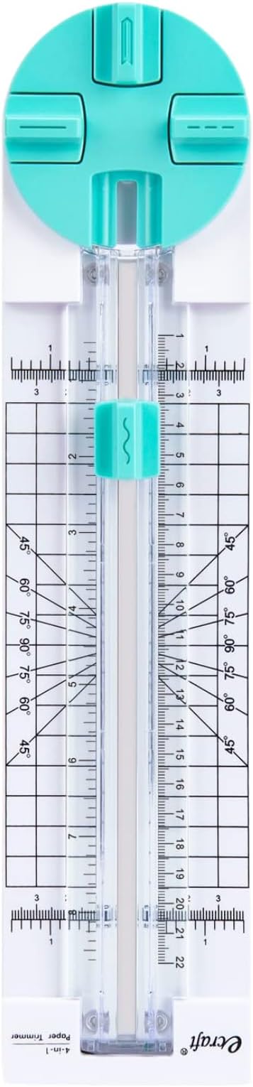 4 in 1 Paper Trimmer, Portable Safety Paper Cutter by Unknown