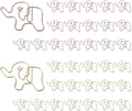 OWLFAVO 36pcs Elephant Shape Paper Clips by OWLFAVO
