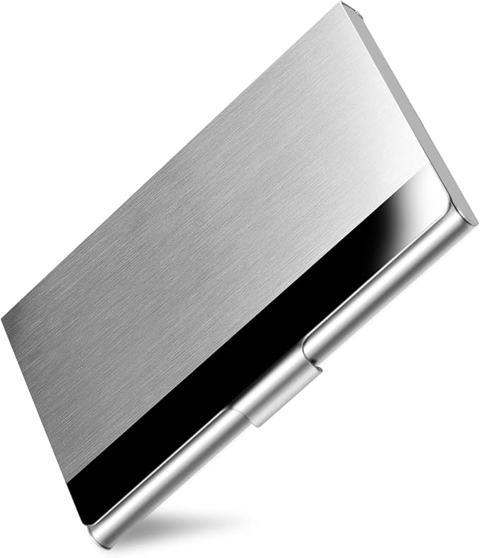 Business Card Holder, Slim Business Card Case by DMFLY