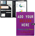 Personalized Padfolio with Logo, Custom Business Portfolio with A4/US Letter by LMPTOEI