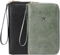 Multi-Functional RFID Passport Wallet, RFID Passport Holder by LECDOA
