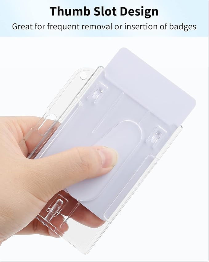 Pawfly 2 Pack Horizontal 2-Card Badge Holders - Image 3