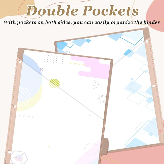 Epakh 48 Pcs Binder Dividers for 3 Rings Binders Index Dividers - Image 4