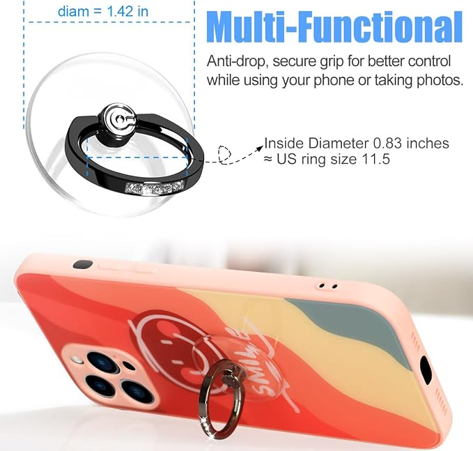 Transparent Phone Ring Holder Grip - Image 3