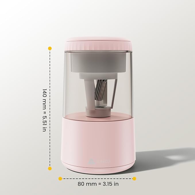 SUNZO Electric Pencil Sharpener, Fully Automatic Sharpener - Image 7