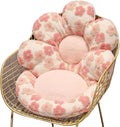 Flower Chair Cushion with Backrest Comfortable Office Chair Pad Student by Gujuja