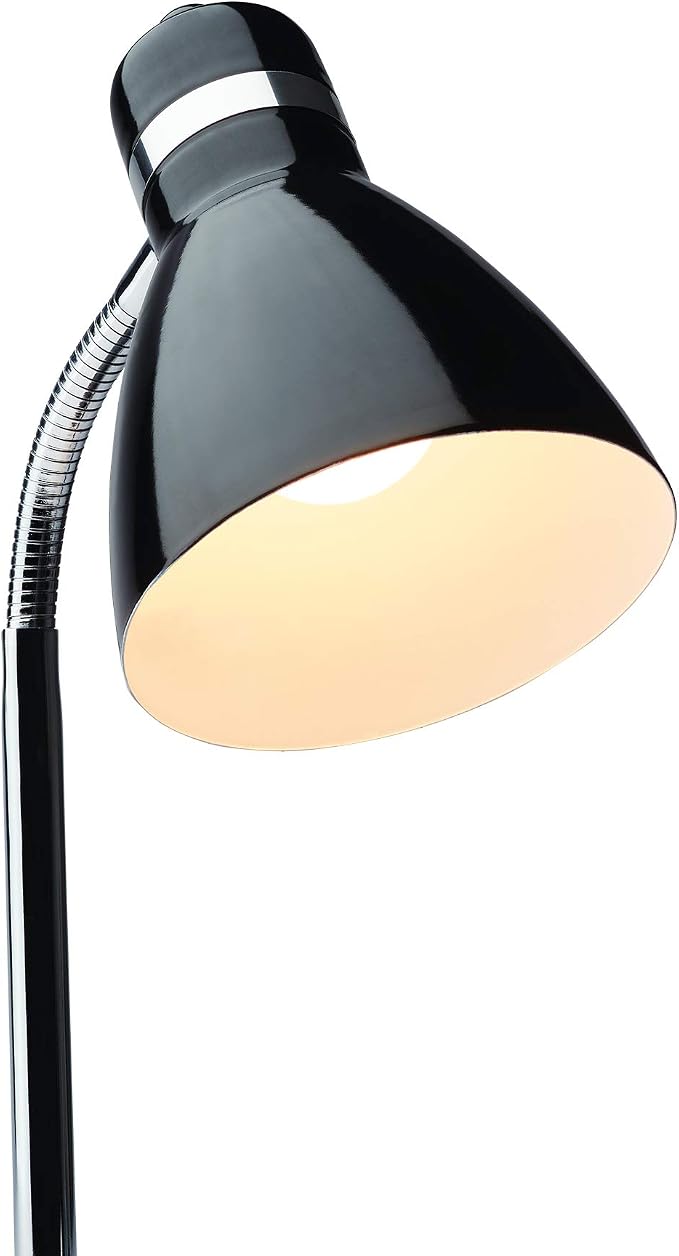 Newhouse Lighting NHDK-OX-BK Oxford Black Metal Flexible Classic Desk or Table - Image 3