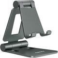 Nulaxy Dual Folding Cell Phone Stand, Fully Adjustable Foldable Desktop Phone by Nulaxy