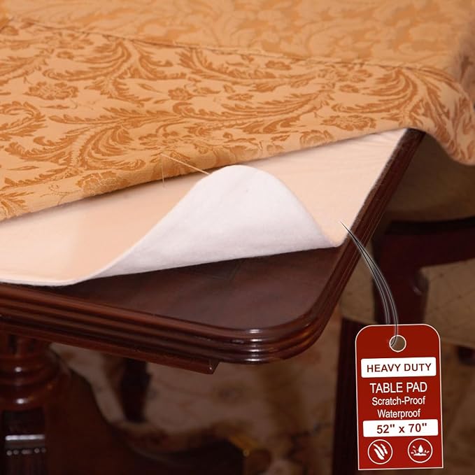LAMINET Deluxe Heavy Duty Cushioned Table Pad by LAMINET