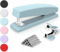Deli Stapler, Desktop Staplers, 25 Sheet Capacity, Includes 1000 Staples and by delioffice