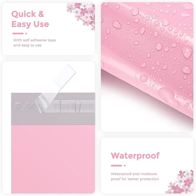 Metronic Poly Mailers 12x15.5 1000 Pack, Strong Adhesive Shipping Envelopes - Image 3