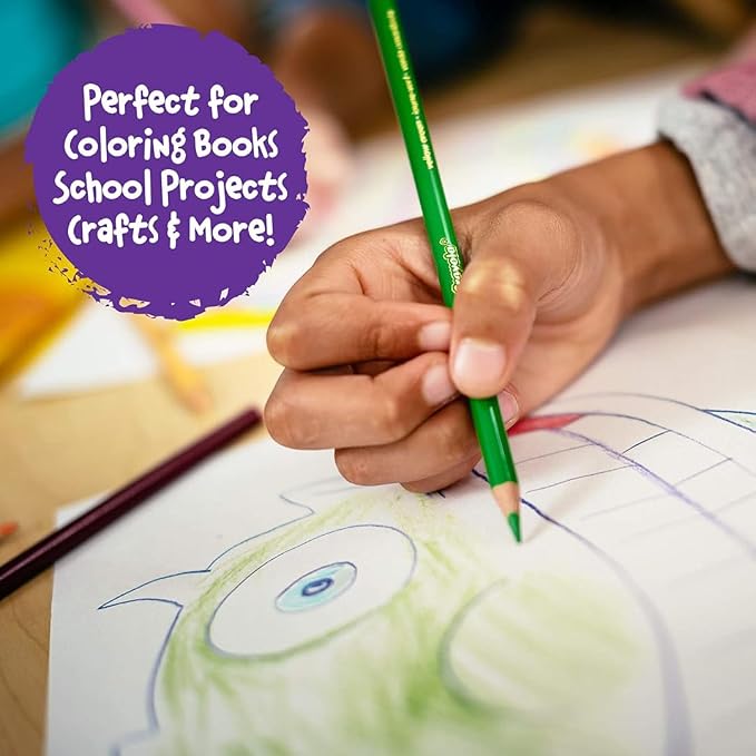 Crayola Colored Pencils Set for Kids, Cute School Supplies, Teacher Must Haves - Image 5