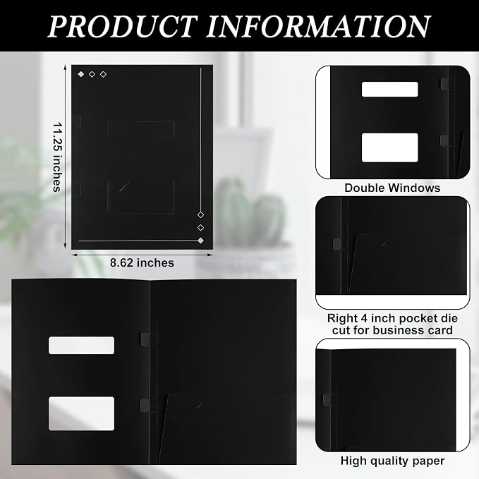 Marspark 50 Count Tax Return Folders - Image 2