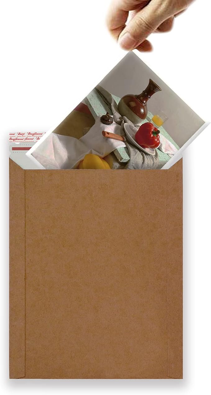 Bonfasvo Rigid Mailers 30 Pack 9.25 x 11.75 inches Brown Self Seal Stay Flat - Image 3